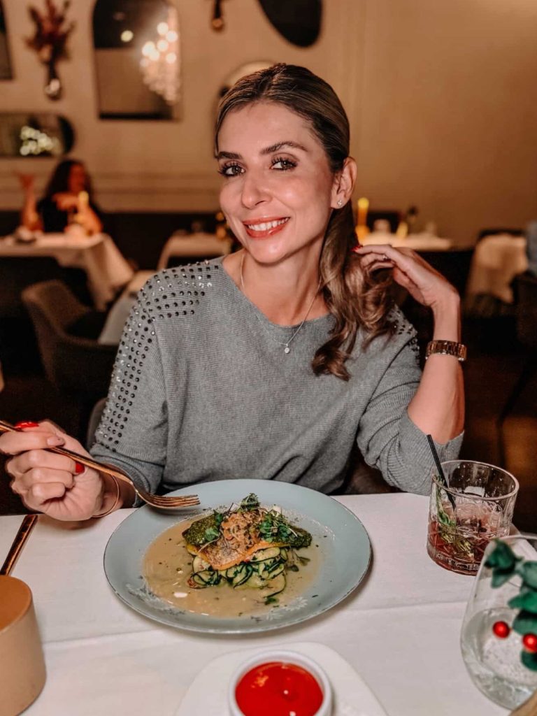 Warm dining atmosphere at Marcel Sarasota