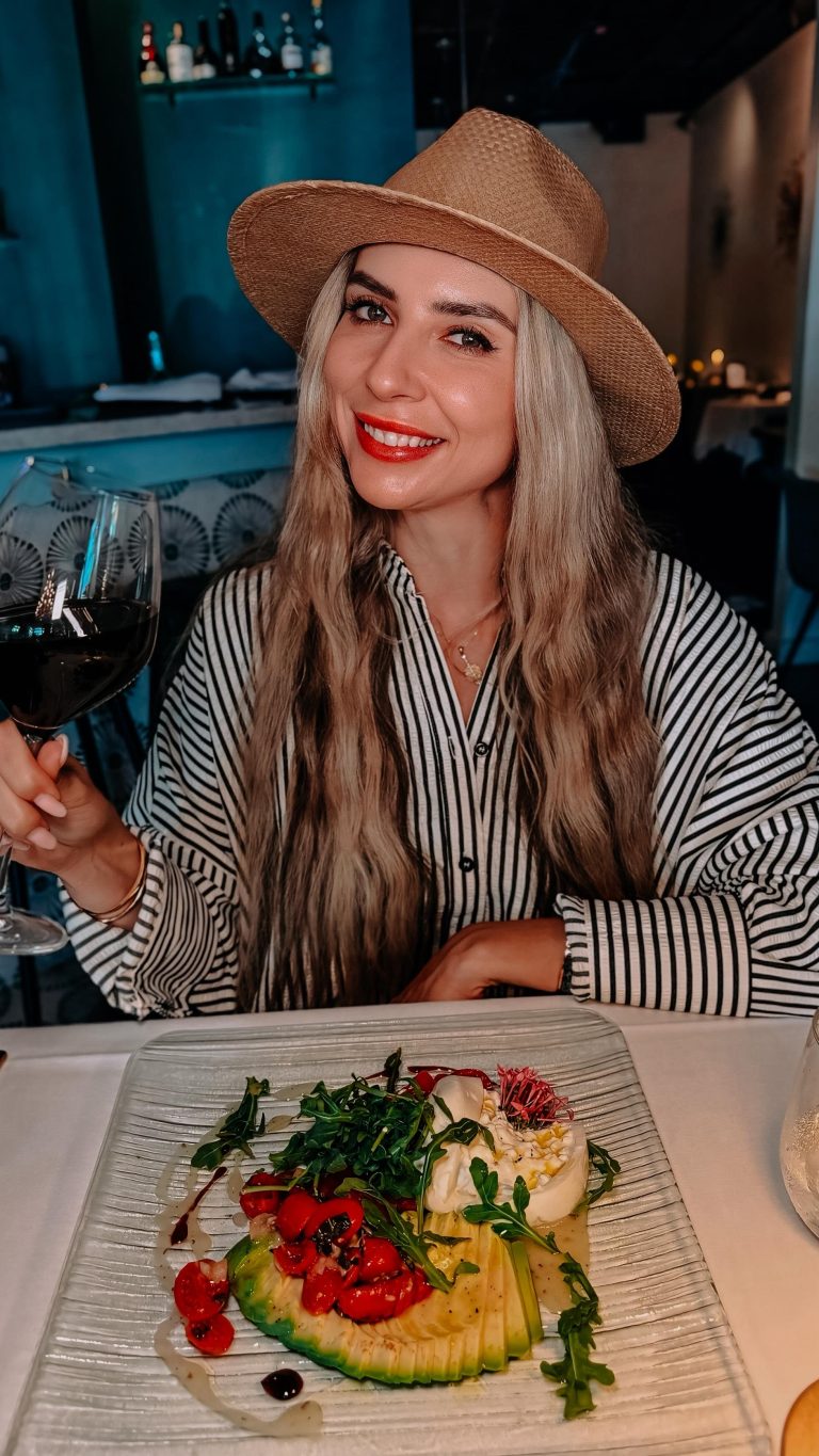 Food and dining experience at Marcel Sarasota